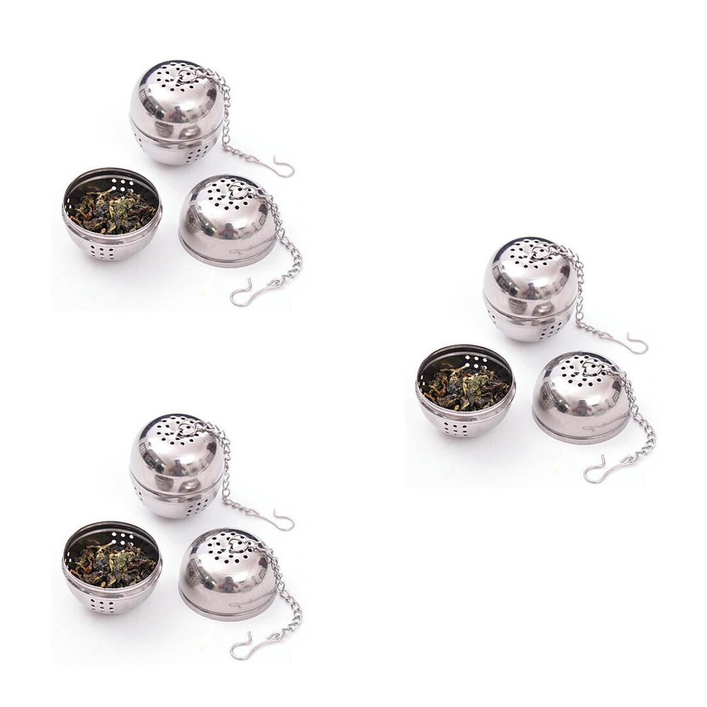 Kitchen Small Tool Set With 201 Stainless Steel Seasoning Balls For Tea Brewing And Soup Making