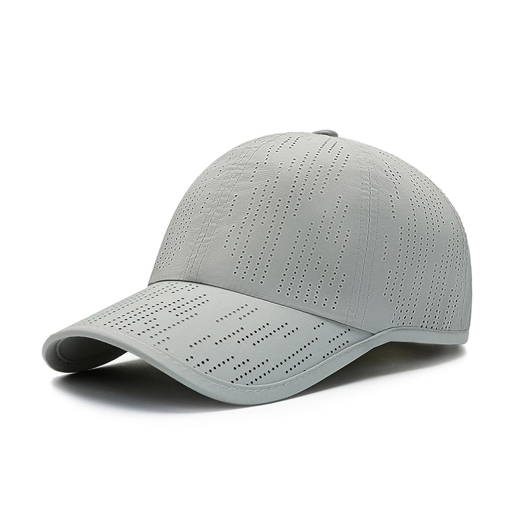 Ice Silk Breathable Quick Dry Baseball Cap Unisex Spring Summer Outdoor Sports Hat For Men And Women
