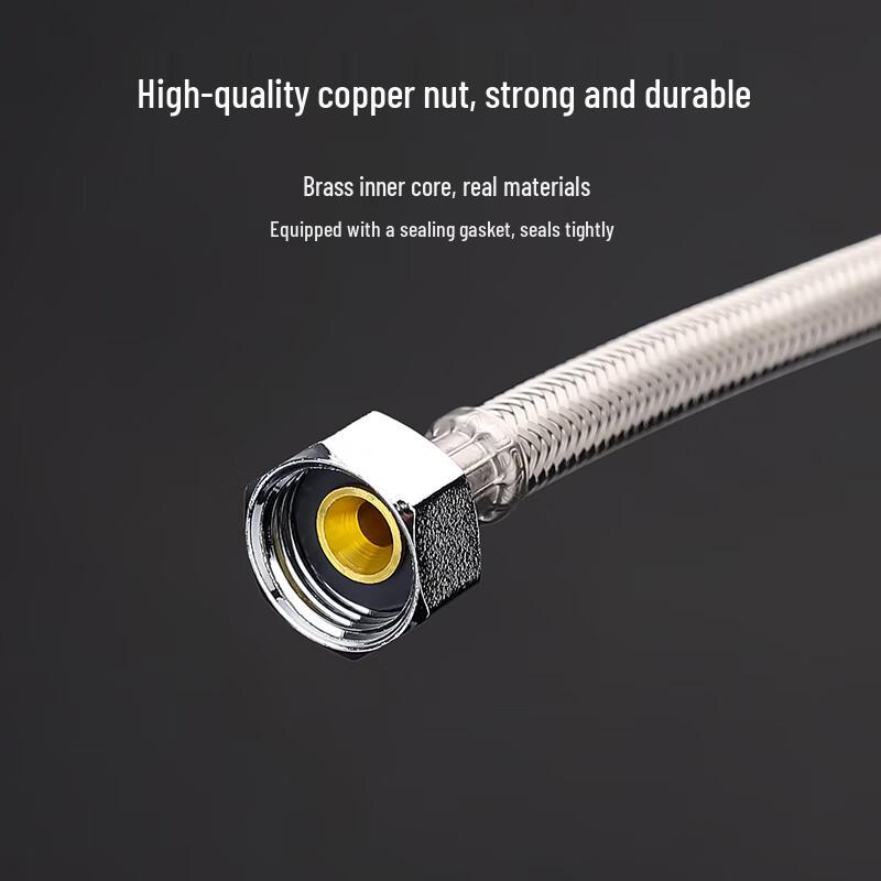 Weixing 304 Stainless Steel Braided Water Inlet & Extension Hoses