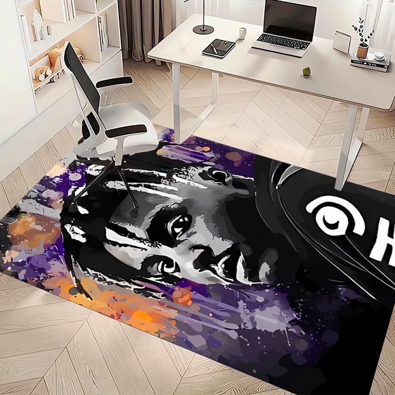Juice WRLD1 Printed Absorbent Washable Carpet, Non-Slip Bathroom Mats, Kitchen Rugs, Yoga Mat,Living Room Entrance, Camping Picnic Rugs