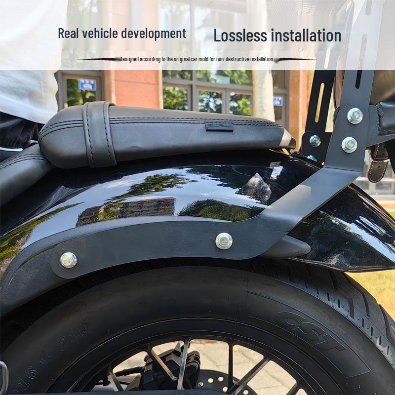 CFMOTO 450CLC Crash Bar & Quick-Release Bag Kit with Backrest Cushion & Tail Bag Accessories