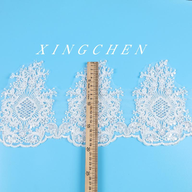 Flower Car Bone Lacefabric Lacefabric Wedding Dress Dance Dress Decorative Accessories Fabric