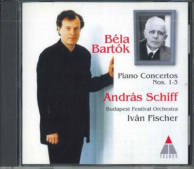 CD ANDRAS SCHIFF - Bartok: Complete Piano Concertos WPCS22181 WARNER Japan Classical Used