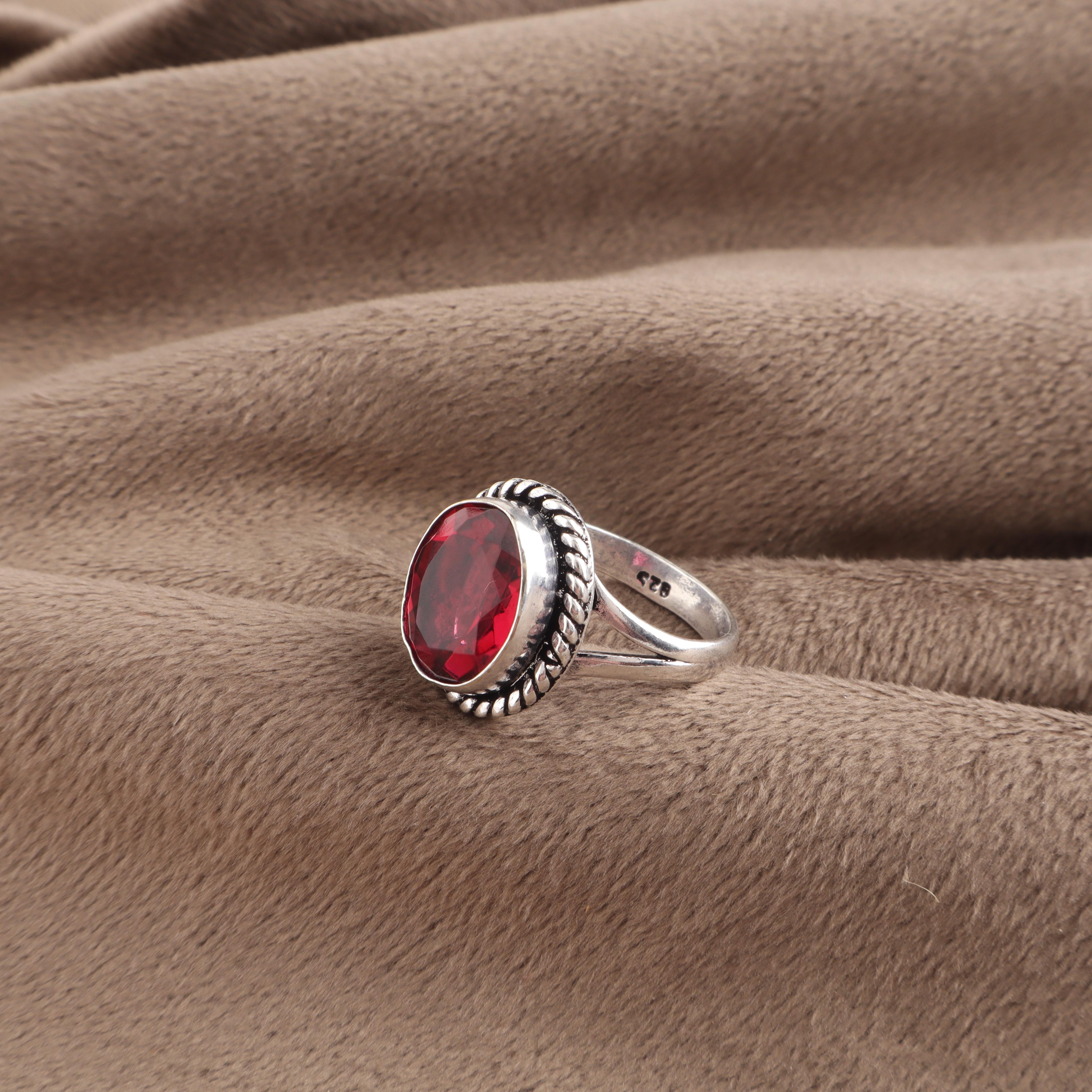 

Pink Rubellite Gemstone 925 Solid Silver Handcrafted Jewelry Designer Ring For Birthday Gift RR-84-13 4
