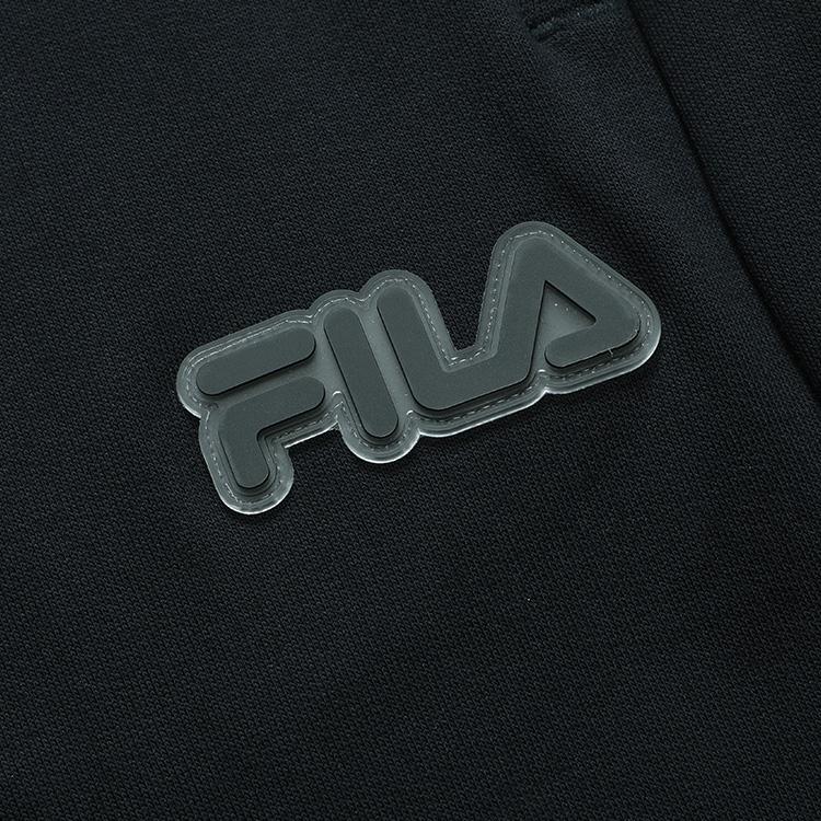 Fila Fusion Tokyo Studio Letter Logo Casual Knitted Jogger Pants Women Bottoms Deep-Black T11W216601F-BK