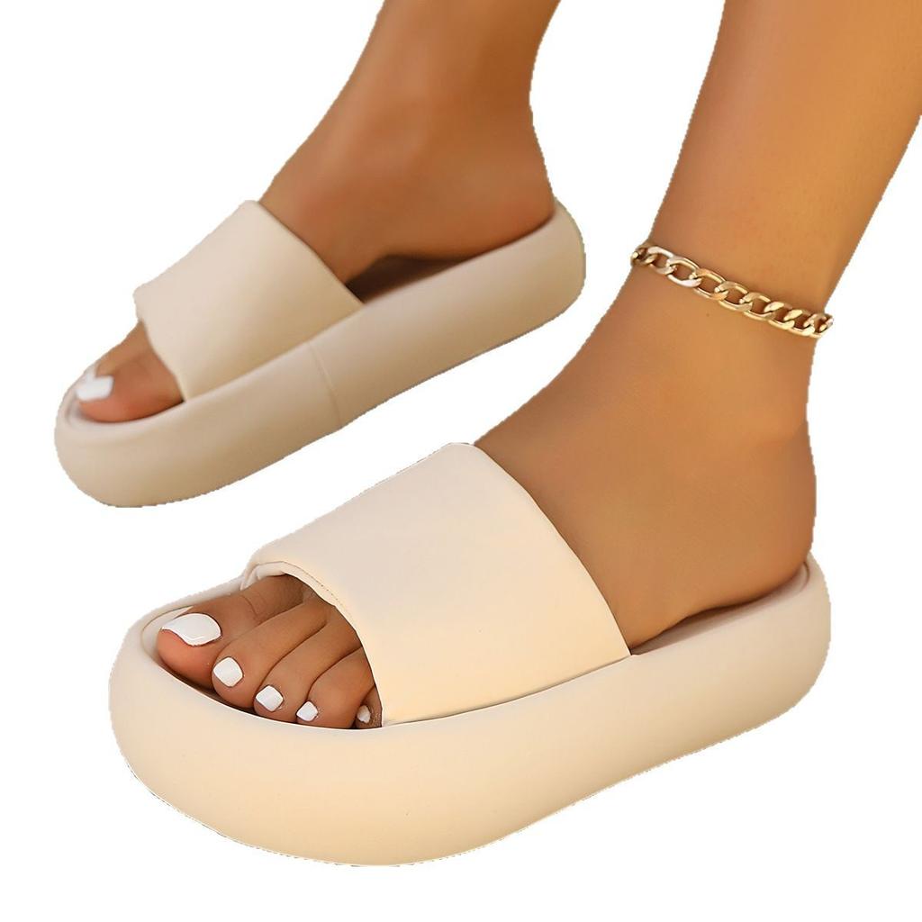 2025 New Europe, America, Middle East, Dubai, Singapore, Malaysia, West Africa, Cambodia, thick-bottomed muffin bread slippers