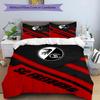 3pcs Duvet Cover Set (1*Duvet Cover + 2*Pillowcase, Without Core), SC Freiburg Print Bedding Set, Bedroom Decor, All‑Season, Birthday Gift