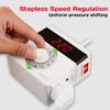 LCD Speed Regulation Variable Voltage Controller 220V For Speed Motor Dimming Temperature 1.2M Cable Stepless 4000W