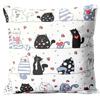 Pillowcase 40x40 Cm Cotton Cushion Cover Children's Decorative Zipper