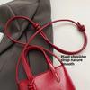 PU Leather Mini Crossbody Bag for Women 2025 New Korean Fashion Luxury Shoulder Bags Female Simple Retro Handbags and Purses