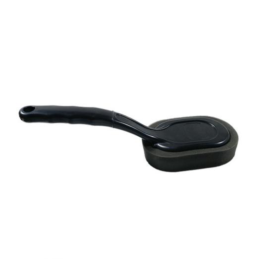 Tire Shine Applicator Arc Design Wear-resistant Sponge Car Tire Cleaning Brush