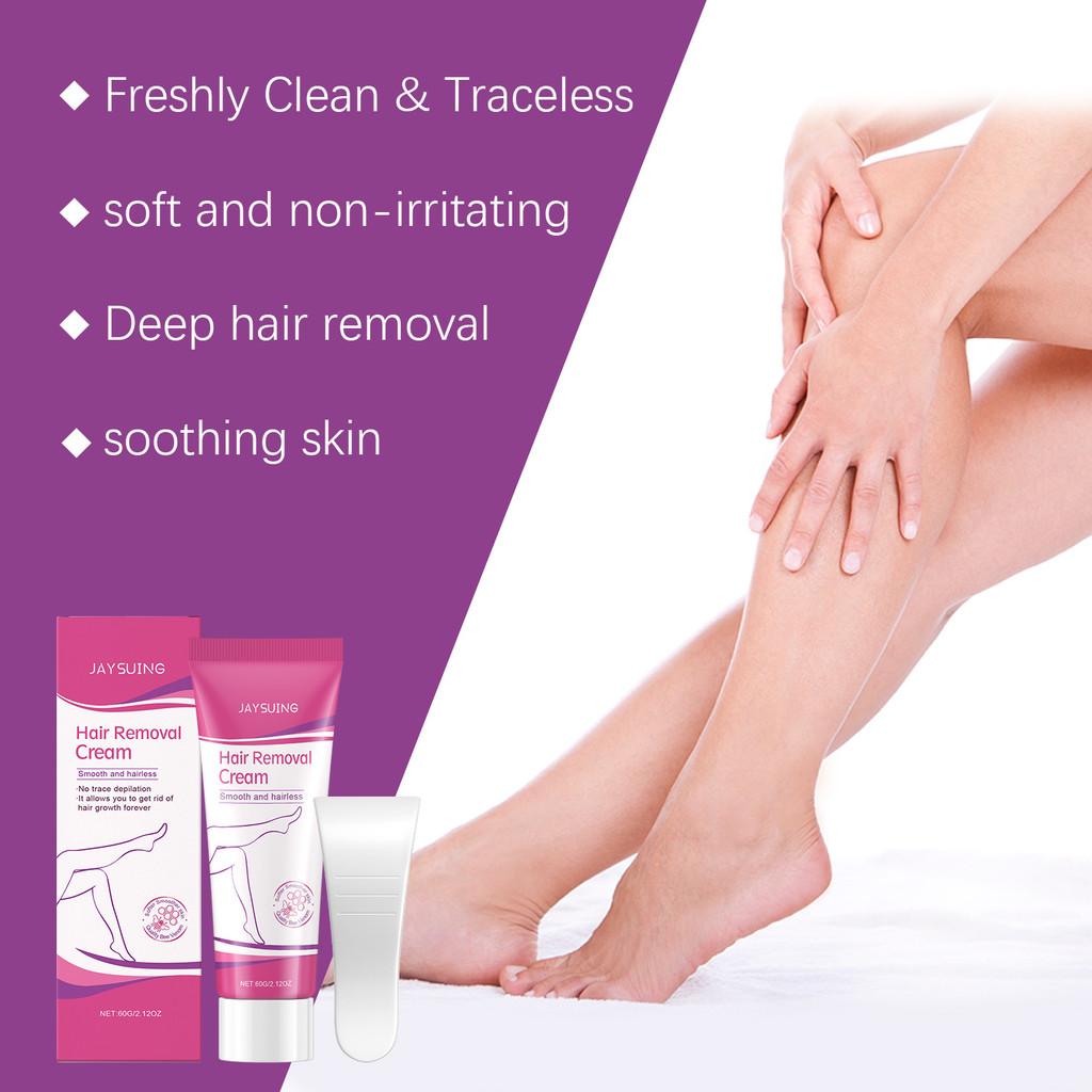 Jaysuing Hair Removal Cream For Smooth Soft Skin Perfect For Underarms And Legs