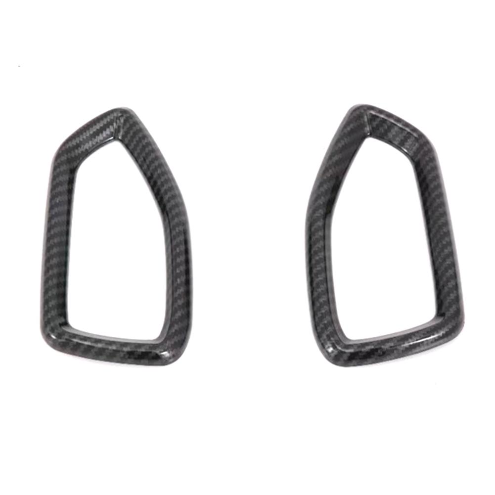 Carbon Fiber Cover Trim 2019-2025 ABS Accessories For Hyundai Santa Fe L&R Vent Vent Trim Brand New High Quality