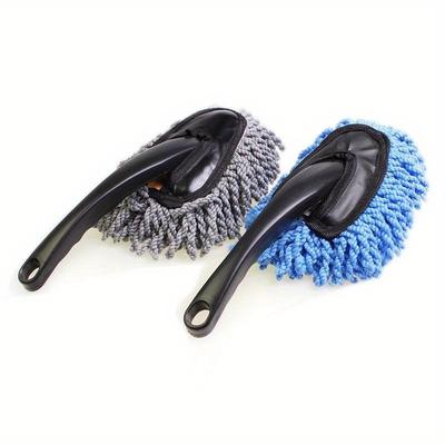 1pc Multi-functional Car Collector Cleaning Dusts Mop Bristles Strong Water Absorption Vehicle Cleaning Wax Mop Brush Car Wash Accessories