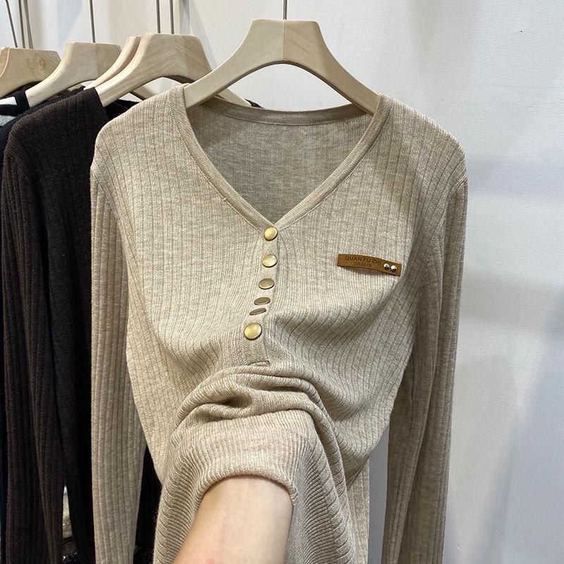 Korean Style Plus Size Women's Long Sleeve One-Piece Sweater - Slimming & Fashionable