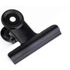10PCS 50mm Black Metal Paper Binder Clips, Foldback Grip Clamps for Office/School