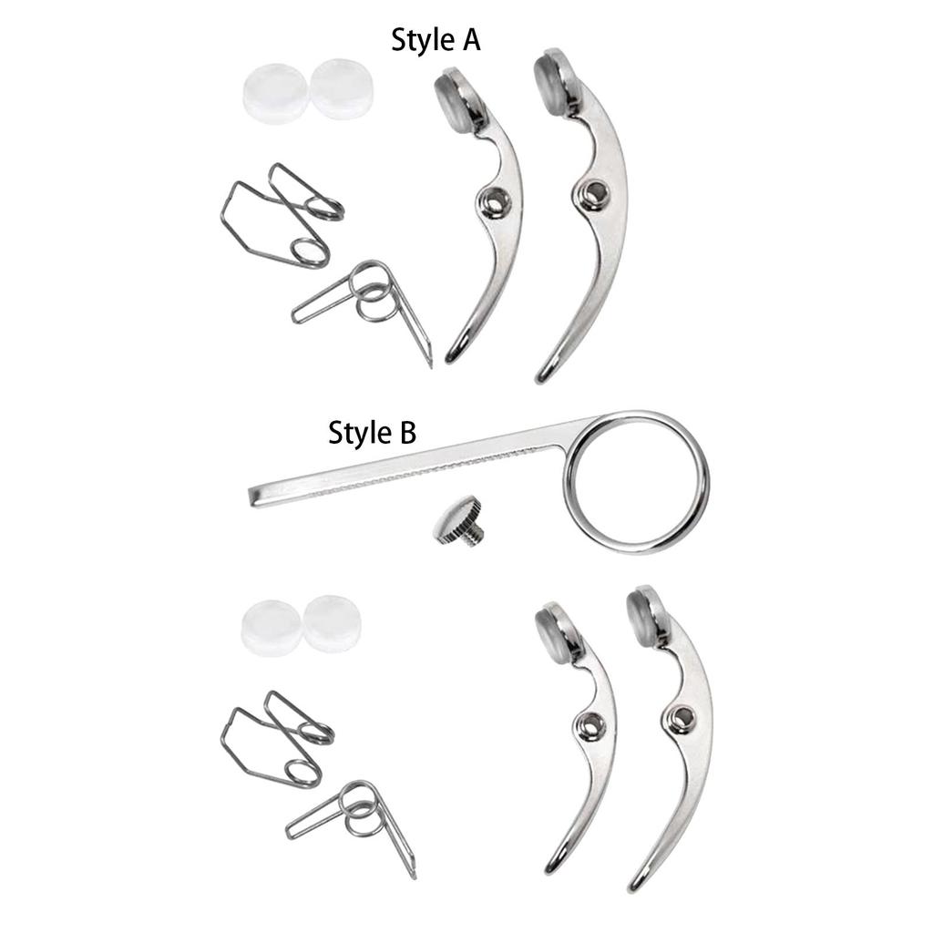 Trumpet Spit Valve Water Value Holders Accessory with Screws for Repairing Wind