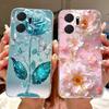 Casing For Huawei Honor X7a X7B Phone Case HonorX7 X 7 4G Luxury Flower Butterfly Dragon Animals Printed Clear Soft Back Cover