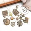 Retro Clock Steampunk Gear Clock Mechanical Pendant DIY Bracelet Necklace Accessory Keychains Accessories Handicrafts