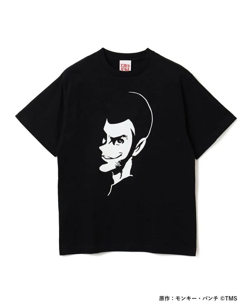 Lupin The Rd Unisexgart Beams Silhouette TShirt Lupin Black Japan New M