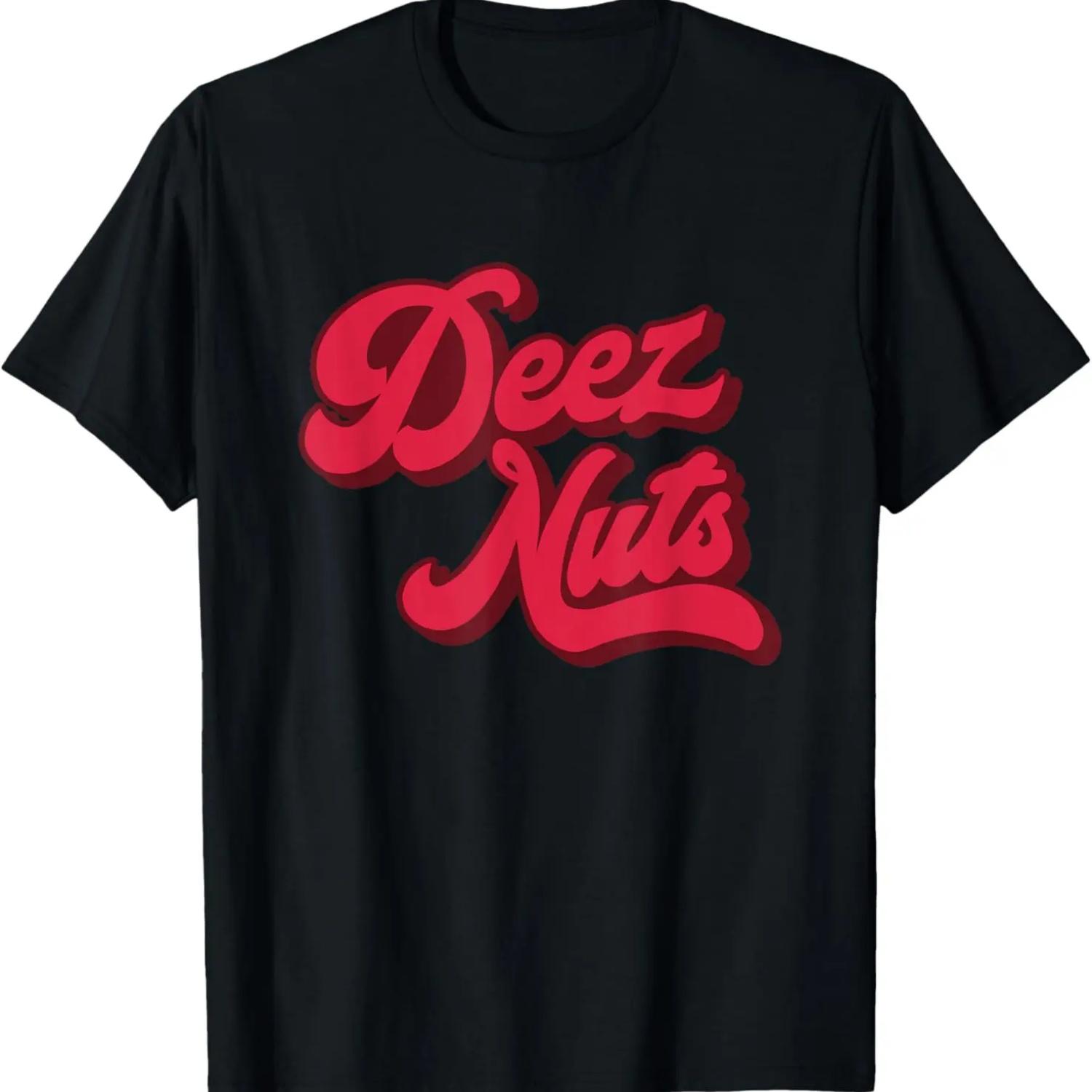 Deez Nuts Vintage Retro 1970s Look T-Shirt XXXXXL чёрный