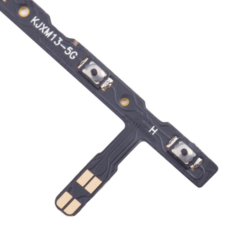 For Xiaomi 13 Power On/Off and Volume Flex Cable Replacement Part (without Logo)