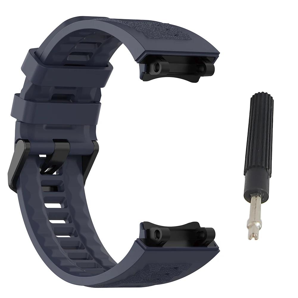 Silicone Wrist Band Strap Replacement Watch Band Bracelet Smart Watch Accessories Sport Watch Bracelet for Amazfit T-Rex 2 A2169