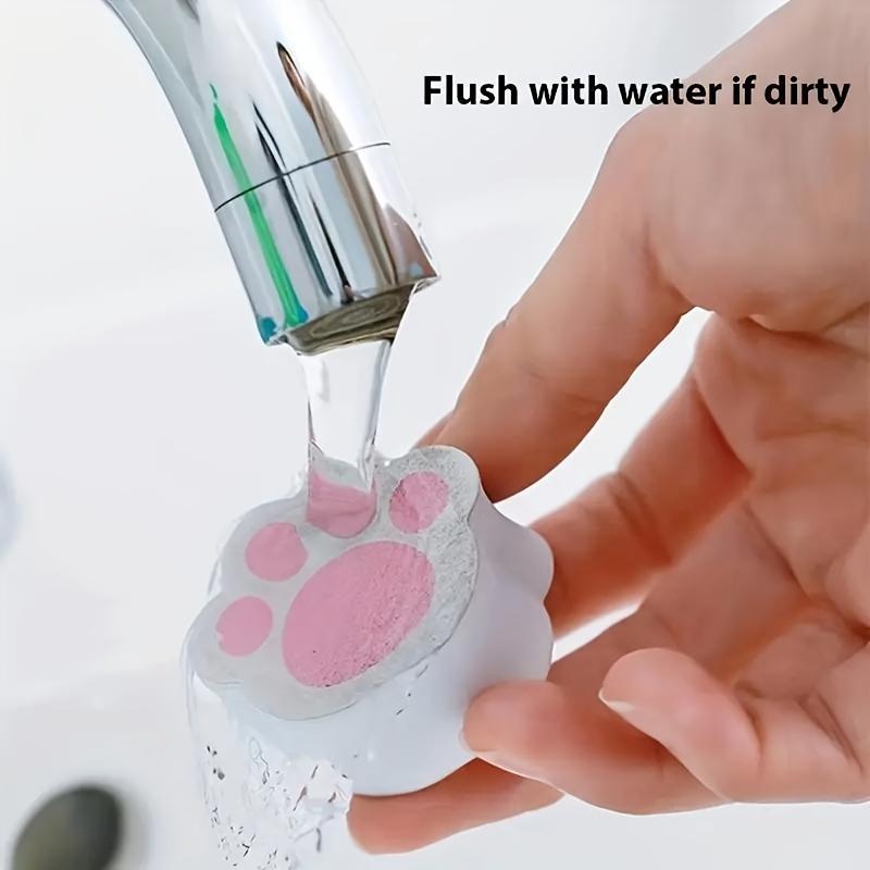 Mirror Faucet Cleaner Magic Spongen Instant Stain Removal Descaling Spotless Glass Surfaces Restroom Cleaning Tool Home Supplies