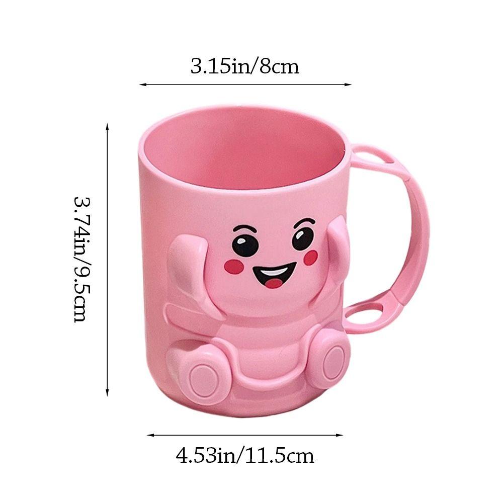 Cartoon Thickened Toothbrush Cup Plastic Multipurpose Toothbrush Storage Rack Toothbrush Holder for Bathroom Accessory