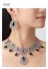 Bohemian Marquise Necklace & Earring Set: European-American Retro Court Style