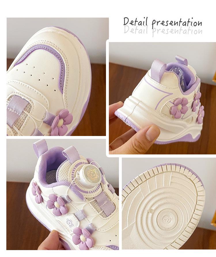 KindersportSchuhe 2025: Stylische Whiteboard-Sneaker für Mädchen - Perfekt für Frühling & Herbst, Vielseitig & Süß