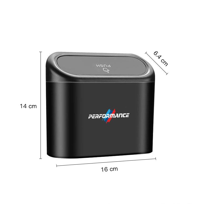 Car Trash Can Garbage Bin Storage Box Interior For BMW Performance E46 E90 E39 E84 G22 G32 F13 F36 G30 G20 F40 F25 F30 X3 X5 X4