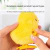 Clockwork Jumping Chick: Educational Plush Toy for Infants & Toddlers