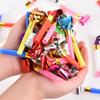 30PCS Mini Colorful Blowing Dragon Whistle Blow Roll Toy Kid Party Atmosphere Toy Birthday Gift Noise Maker Props Cheerleaders