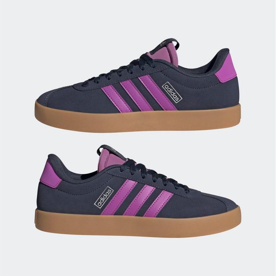 Кроссовки Adidas VL Court 3.0 Women shadow navy purple burst silver met