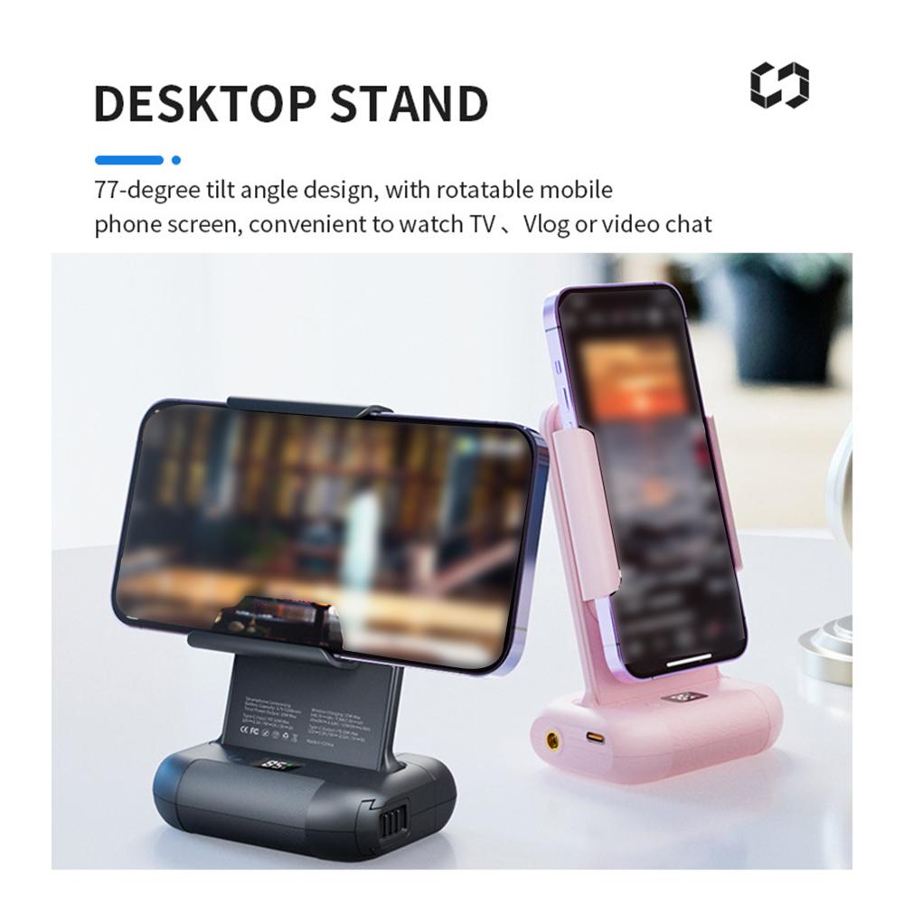 Akıllı Telefon Kamera Snap Grip 15W Kablosuz Şarj Standı Döndürülebilir Manyetik Kamera Tutacağı BT Braketi
