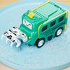 Double Sided Transformer Car Toys Pull-back Truck Model Flips Variety Inertia Car  Kids