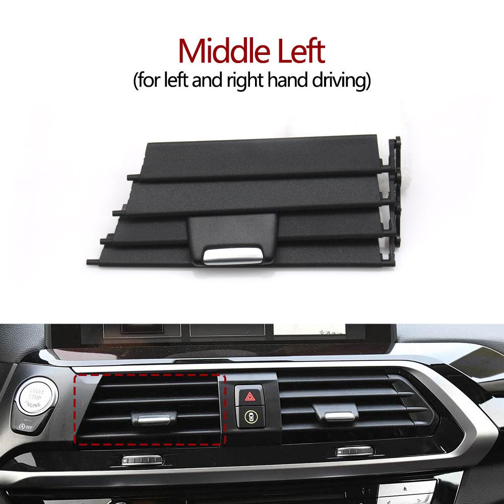 LHD RHD Car Central Left Right Air Conditioner AC Vent Outer Grille Repair Kit For BMW X3 X4 X3M X4M G01 G02 F97 F98 2017-2021