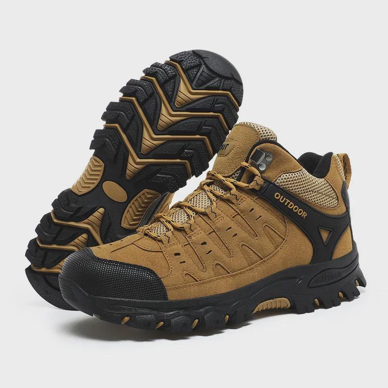 Men's Cross-Border Fashion Hiking Boots - Comfortable, Breathable, Functional Shoes for Outdoors, Sports, and Climbing