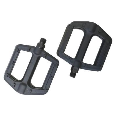 Light Weight Plastic Mountain Bicycles Pedals Ball Bearings Wide Flat Cycling Pedals Nonslip Road Bicycles Pedals Enduring