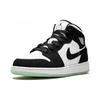 Jordan 1 Mid White Black Teal Tint GS BQ6931-103