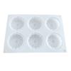 1 Pc Baking 6 Even Sunflower French Mousse Dessert Cake Mold Chrysanthemum Hemp Mold Chocolate Silicone Candle Mold