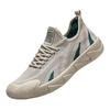 Men's shoes summer breathable lightweight non-slip mesh sneakers fly-woven men's soft-soled casual shoes dad shoes