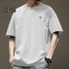 Herren T-Shirt Rundhals Kurzarm Loose Fit T-Shirt Sommer Atmungsaktiv Casual Pullover Tops Alltagskleidung