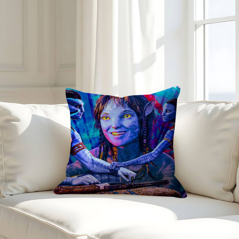 Actionfilm A-Avatar Kissenbezug Abnehmbarer Waschbarer Kissenbezug – Ganzjahresweiches Leinen