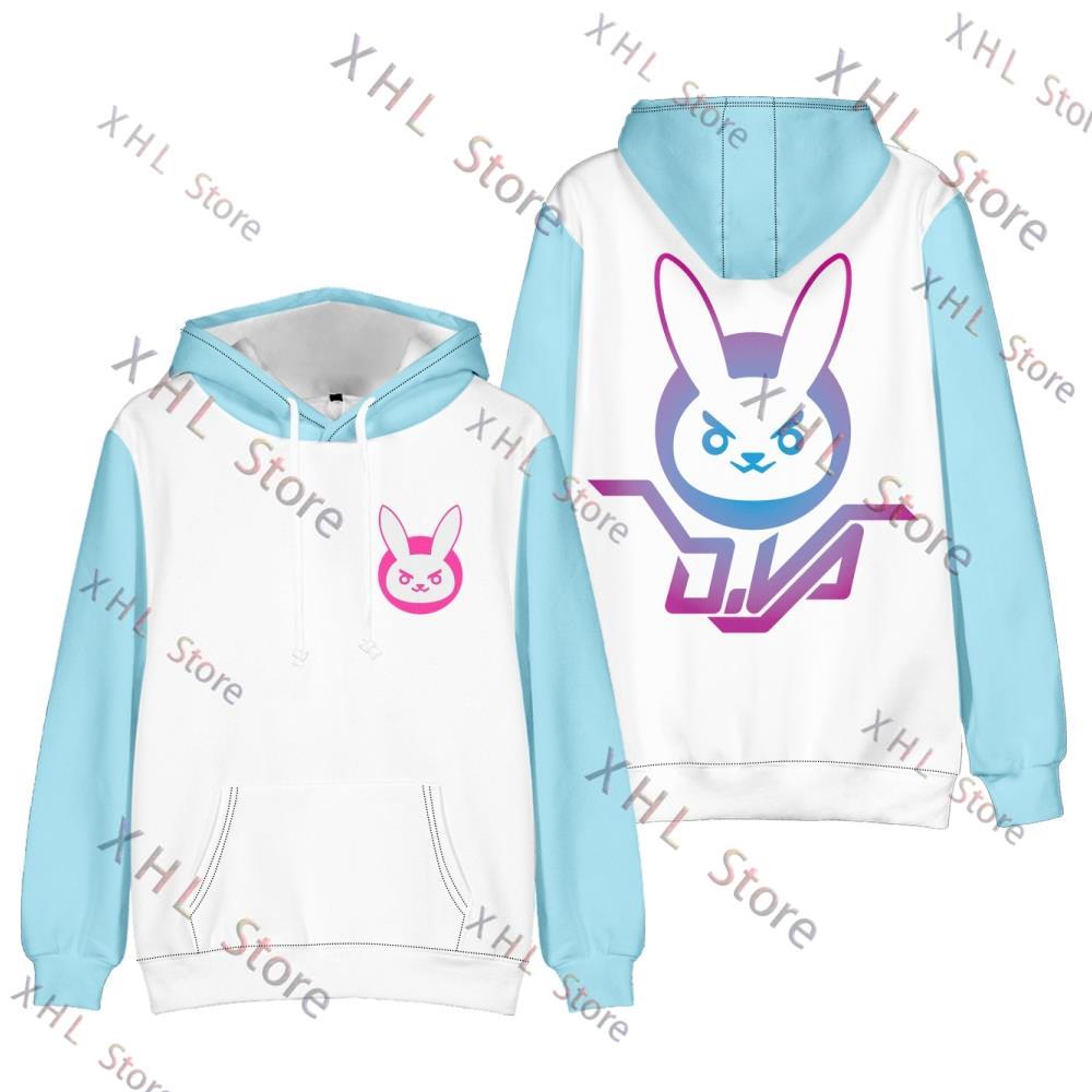 Cool Anime Dva Mikina Cosplay Pulovr Osobnostní Logo Mikina Cool Dámské A Pánské Ležérní Streetwear Oblečení Králík Kawaii Dětské T