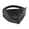 Cuir PU Noir Cache-Œil Masque Demi-Visage Nez Grande Zone Accessoires