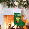 Christmas Stockings Merry Christmas Hanging Sock Rustic Christmas Stockings Hung Xmas Tree New Year Holiday Decoration