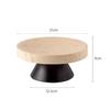 Yellow Stone Fruit Plate High-legged Tray Fruit Plate Desktop Storage Container Dessert Plate Cake Tray Resin Handicrafts