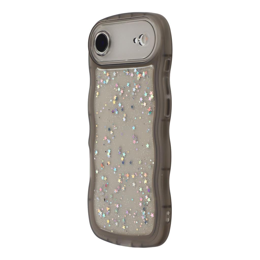 For iPhone Air Case Wavy Edge Epoxy TPU Shockproof Phone Cover